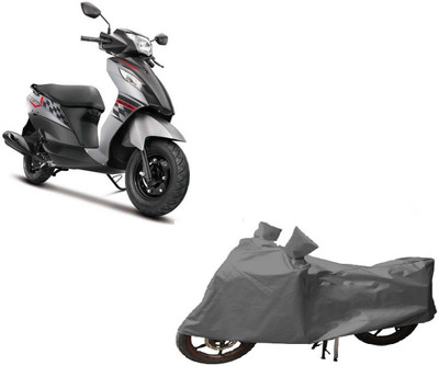 ANLOPE Two Wheeler Cover for Suzuki(Let's, Grey)