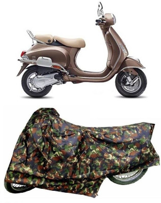 zedaan Waterproof Two Wheeler Cover for Piaggio(Multicolor)