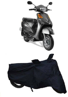 PRTEK Two Wheeler Cover for Indus(Yo EXL, Black)