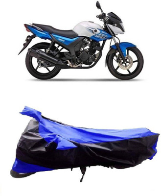 TGP GROUP Waterproof Two Wheeler Cover for Yamaha(SZ-RR, Black, Blue)