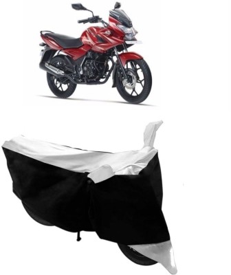 MoTRoX Two Wheeler Cover for Bajaj(Discover 150 f, White)