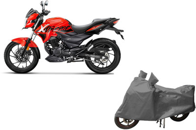 ANLOPE Two Wheeler Cover for Hero(Grey)