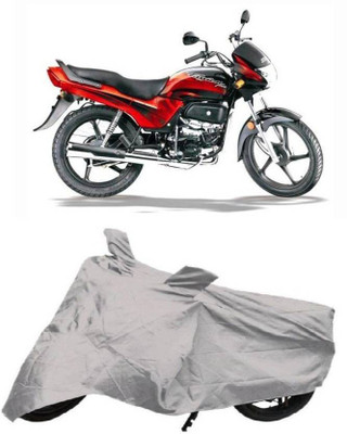 zedaan Waterproof Two Wheeler Cover for Hero(Passion Plus, Silver)