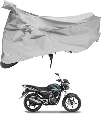 zedaan Waterproof Two Wheeler Cover for Bajaj(Discover 100 DTS-i, Silver)