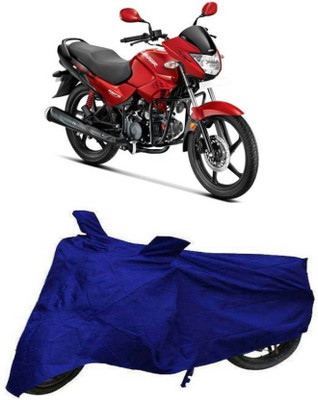TGP GROUP Waterproof Two Wheeler Cover for Hero(Glamour, Blue)