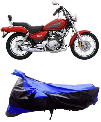 TGP GROUP Waterproof Two Wheeler Cover for Yamaha(Enticer, Black, Blue)