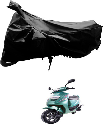 CREEPER Two Wheeler Cover for Mahindra(Kine, Black)