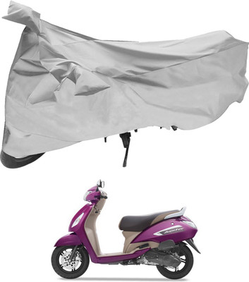 TGP GROUP Waterproof Two Wheeler Cover for TVS(Jupiter, Silver)