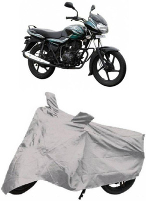 zedaan Waterproof Two Wheeler Cover for Bajaj(Discover 100 DTS-i, Silver)