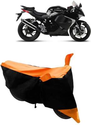MoTRoX Two Wheeler Cover for Hyosung(GT250R, Orange)
