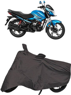 TGP GROUP Waterproof Two Wheeler Cover for Hero(Glamour FI, Grey)