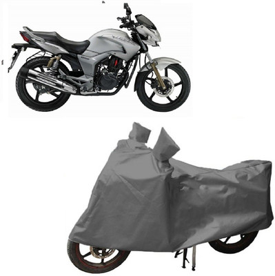 ANLOPE Two Wheeler Cover for Hero(Hunk, Grey)