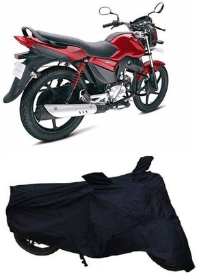 mahindra Two Wheeler Cover for Mahindra(Stallio, Black)