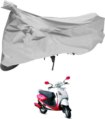 TGP GROUP Waterproof Two Wheeler Cover for Hero(Pleasure, Silver)