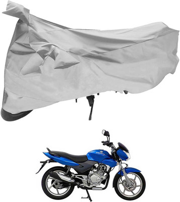 CREEPER Two Wheeler Cover for Bajaj(DTS-i, Silver)
