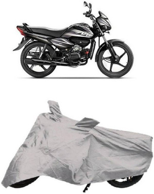 zedaan Waterproof Two Wheeler Cover for Hero(Splendor NXG, Silver)
