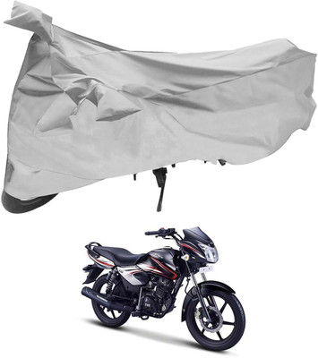 dhcreation Two Wheeler Cover for TVS(Pheonix, Silver)