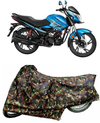 TGP GROUP Waterproof Two Wheeler Cover for Hero(Glamour FI, Multicolor)