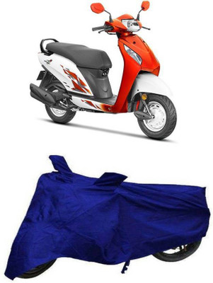 PRTEK Two Wheeler Cover for Honda(Activa i, Blue)
