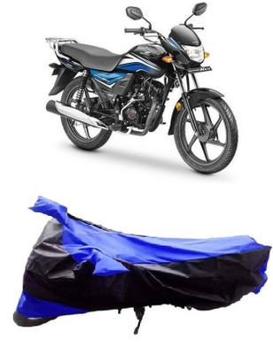 TGP GROUP Waterproof Two Wheeler Cover for Honda(Dream Neo, Black, Blue)
