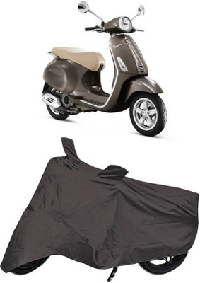 COVERPLANET Waterproof Two Wheeler Cover for Piaggio(Vespa, Grey)