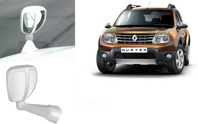 Auto Kite Manual Dual Mirror For Renault Duster(Exterior, Right, Left)