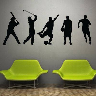 72% OFF on decor kafe Large Wall Sticker For Bedroom(Pack of 1)