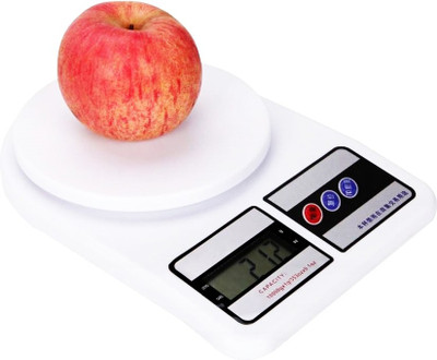 Skylight Electronic Weighing Scale (White)|SF 400 Weighing Scale(White)