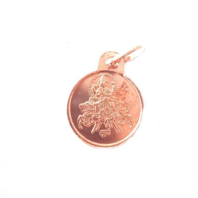 MNA Shri Surya Yantra Locket, Copper Yantra Pendent, Yantra For Prosperity With Dori Copper Yantra(Pack of 1)