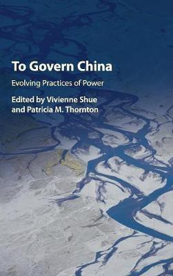 To Govern China(English, Hardcover, unknown)