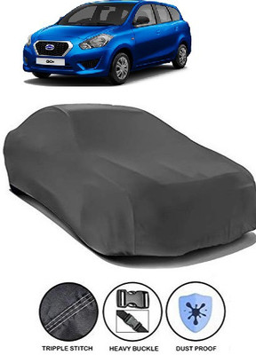 MOTORMART Car Cover For Datsun Go+ (Without Mirror Pockets)(Grey)