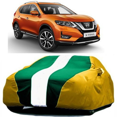 TheProtect Car Cover For Nissan X-Trail (With Mirror Pockets)(Yellow, Green)