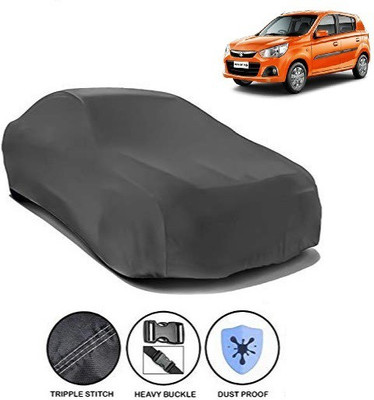 MOTORMART Car Cover For Maruti Suzuki Alto K10 (Without Mirror Pockets)(Grey)