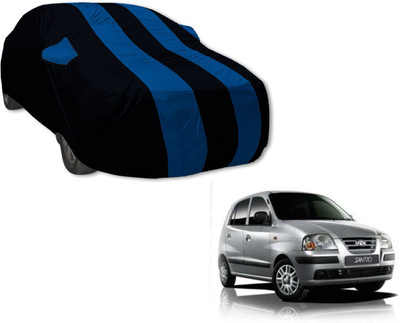 Amanzo Car Cover For Hyundai Santro (With Mirror Pockets)(Multicolor)