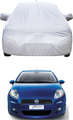 HMS Car Cover For Fiat Punto (With Mirror Pockets)(Silver, For 2015, 2016, 2017, 2018 Models)