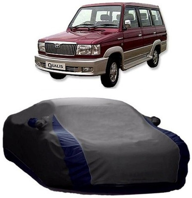 AASDEE Car Cover For Toyota Qualis (With Mirror Pockets)(Grey)