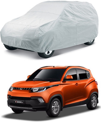 HMS Car Cover For Mahindra KUV100 (Without Mirror Pockets)(Silver, For 2015, 2016, 2017, 2018 Models)