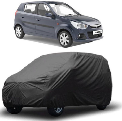 SHT Car Cover For Maruti Suzuki Alto K10 (Without Mirror Pockets)(Grey)