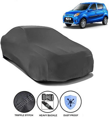 MOTORMART Car Cover For Maruti Suzuki Alto 800 (Without Mirror Pockets)(Grey)