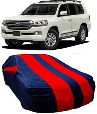 AASDEE Car Cover For Toyota Land Cruiser (With Mirror Pockets)(Red)