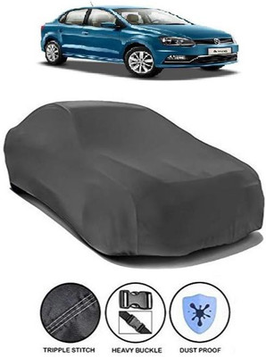 MOTORMART Car Cover For Volkswagen Ameo (Without Mirror Pockets)(Grey)