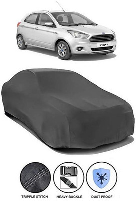 MOTORMART Car Cover For Ford Figo (Without Mirror Pockets)(Grey)