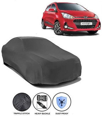 MOTORMART Car Cover For Hyundai Grand i10 (Without Mirror Pockets)(Grey)