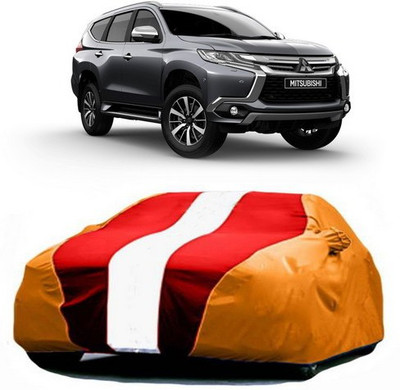 XGuard Car Cover For Mitsubishi Pajero Sport (With Mirror Pockets)(Red, Orange)