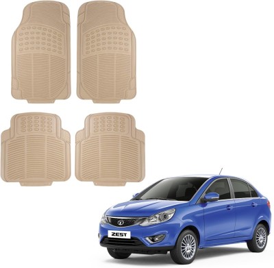 Oshotto Rubber Standard Mat For  Tata Zest(Beige)