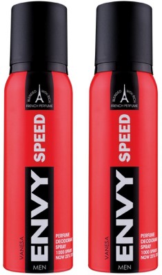 ENVY Speed Perfume Deodorant Spray 120ML Each (Pack of 2) Deodorant Spray  -  For Men & Women(240 ml, Pack of 2)