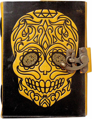 Pranjals House Ethnic Design With Lock Regular Diary Unruled 150 Pages(Multicolor)