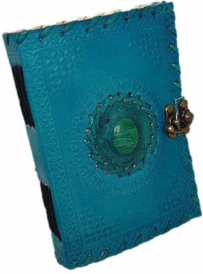 Pranjals House Ethnic Design With Lock Regular Diary Unruled 150 Pages(Blue)