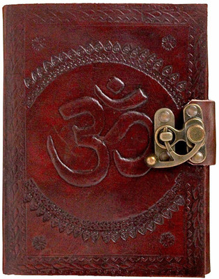 Pranjals House Ethnic Design With Lock Regular Diary Unruled 150 Pages(Tan)