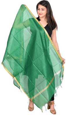 CKARFE Silk Blend Solid Women Dupatta